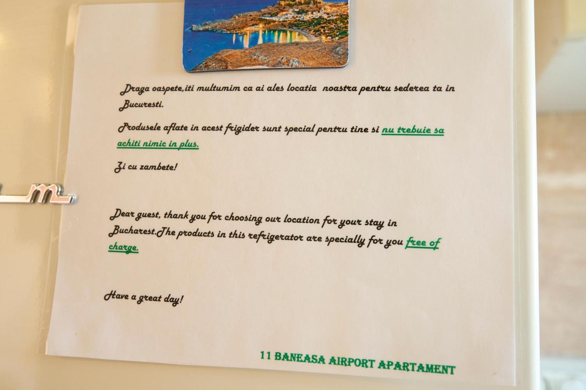 11 Baneasa Airport Apartament 布加勒斯特 外观 照片